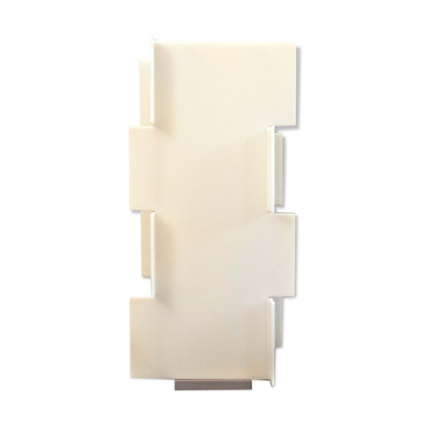 Plexiglas table lamp with metal base Italia Anni '90