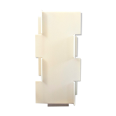 Lampe de table en plexiglas avec base en métal Italia Anni '90