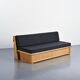 Banquette des Arcs avec dossier par Charlotte Perriand, circa 1973