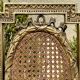 Paire de chaises bois doré & cannage style Louis XVI