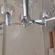 Pendant light, vintage chandelier from the 70s, Delmas