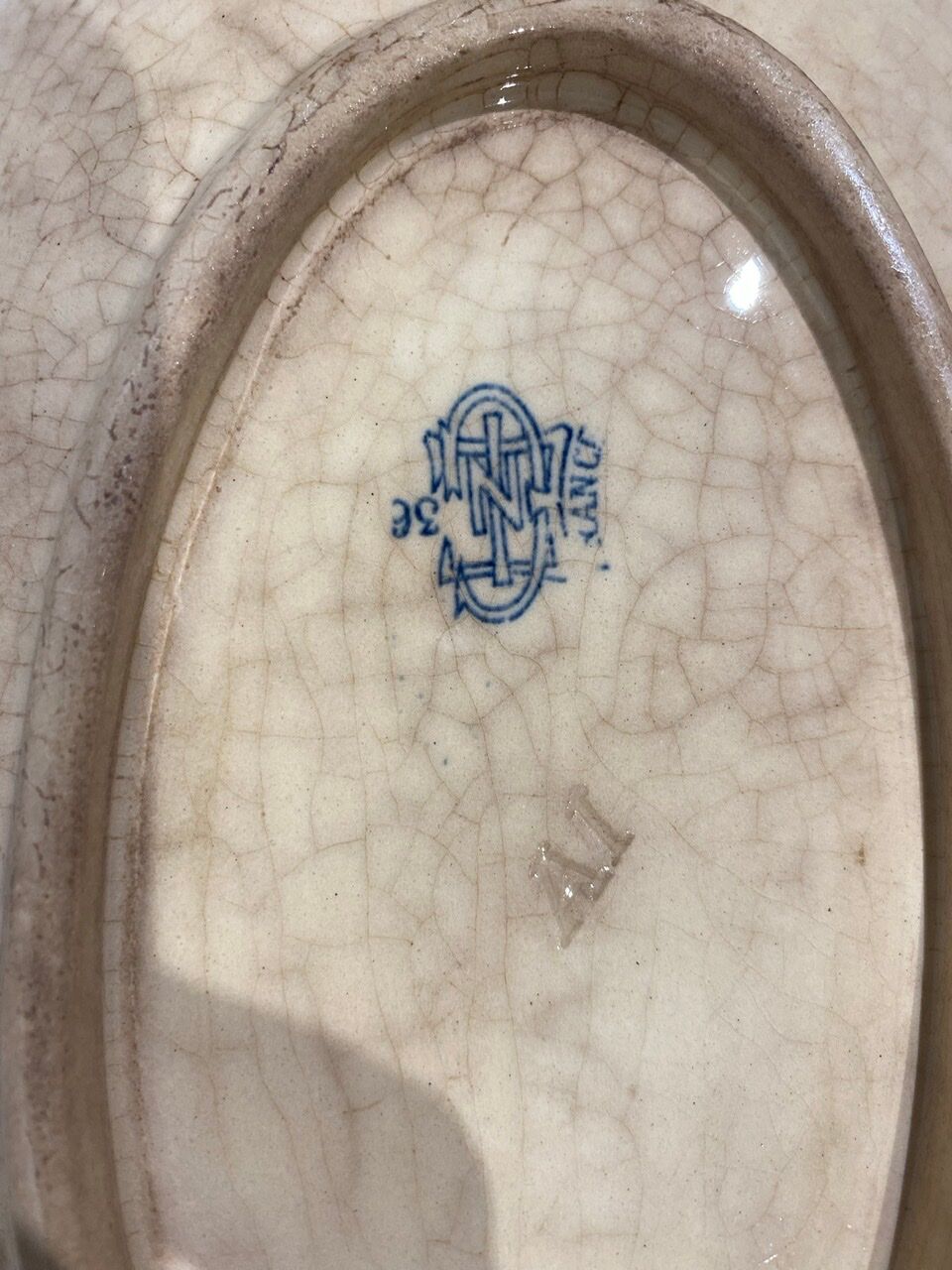 Saucière manufacture of Gien early XX century.