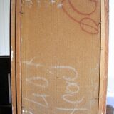 Old paintings Seated Man and Woman with the Umbrella by René. THE FORESTER (1903-1972)