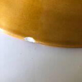 6 assiettes creuses ADP Luxceram ocre jaune Vintage