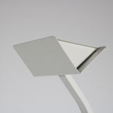 White minimalist Floor lamp , Italy, 1980