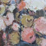 Tableau, peinture d'un bouquet de fleurs par Alain Rousseau