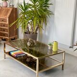 Double tray coffee table