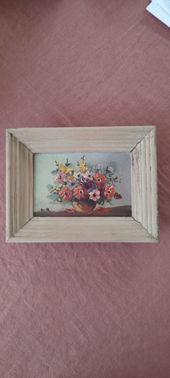 Peinture bouquet de fleurs