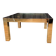 Table basse en chrome et en verre, Italie, années 1960