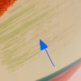 Round vase in Lunéville earthenware - "Poppy" collection