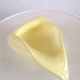 Empty pocket ashtray ceramic free form design 60s