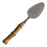 Bamboo Handle Pie Server
