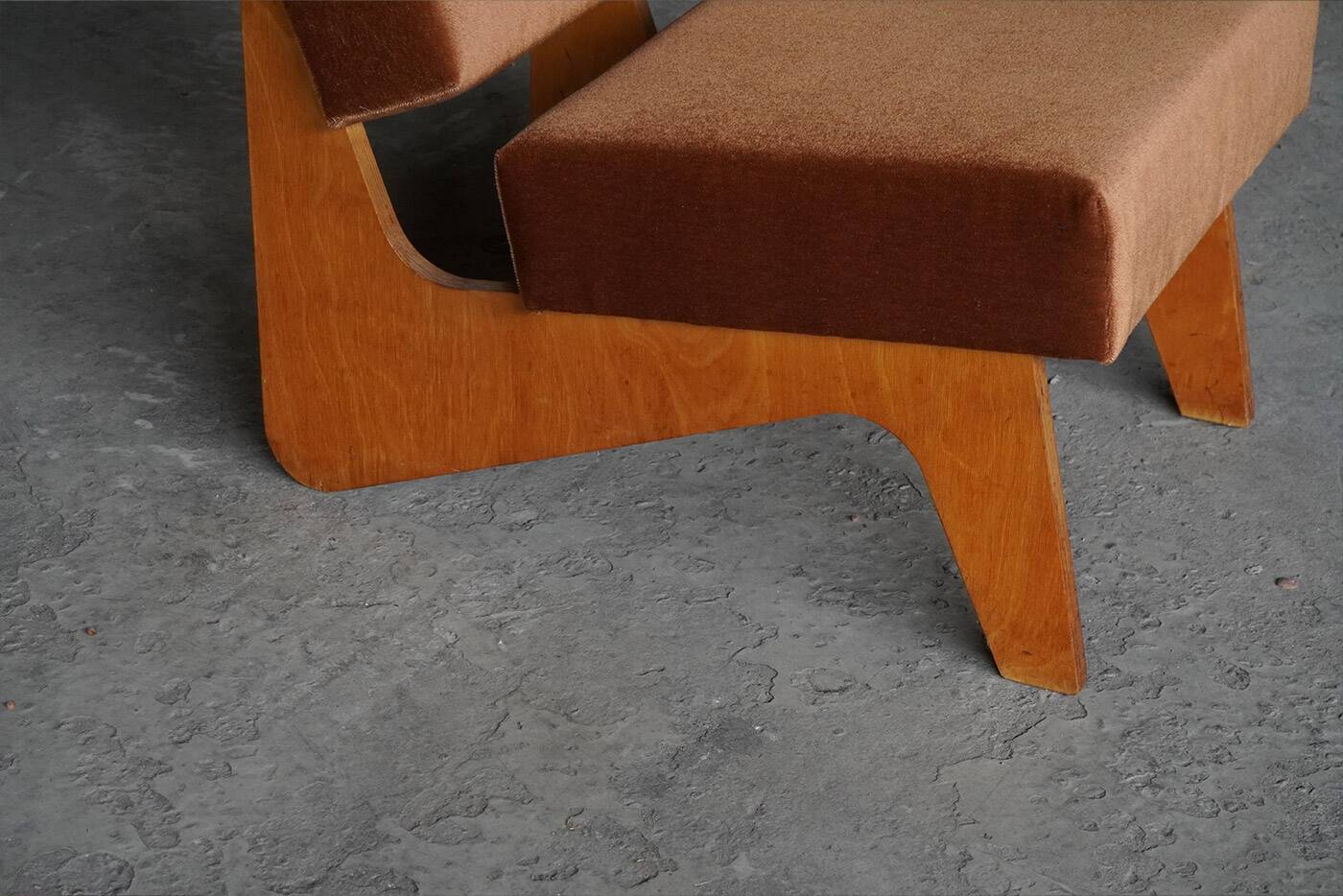 Pair of Combex FB03 lounge chairs by Cees Braakman for Pastoe, The Netherlands 1950s