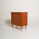 Commode en teck suédois, années 1950