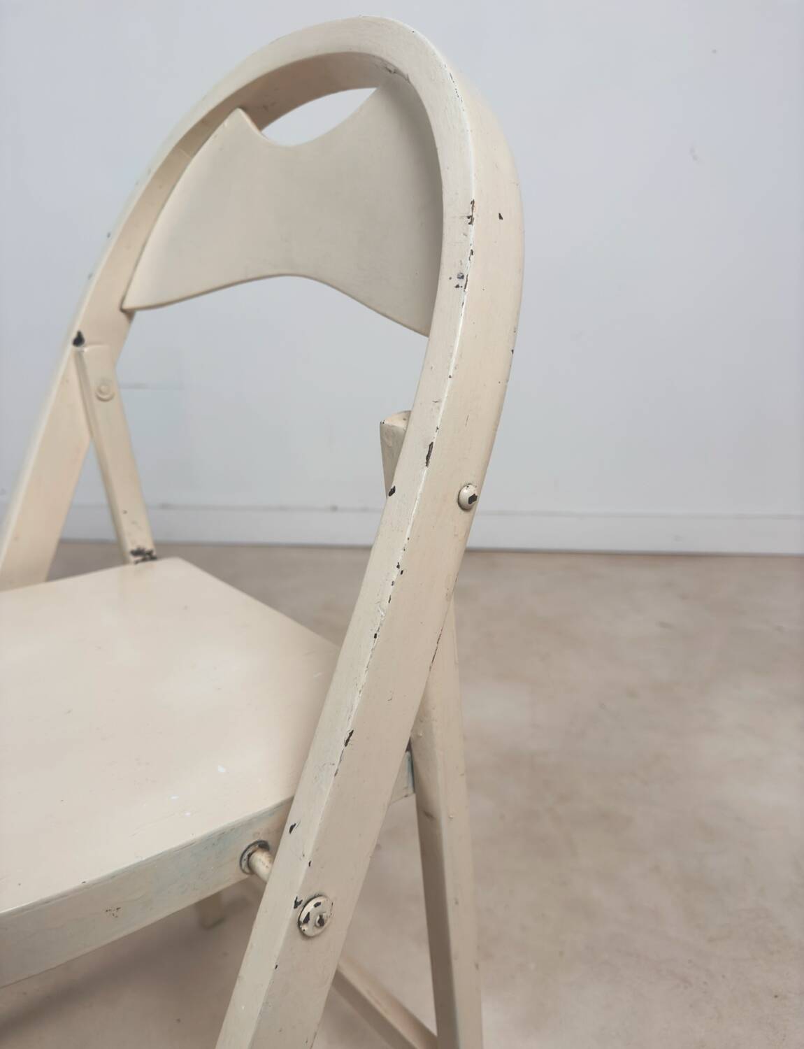 Set of 5 folding chairs from the 1930s by Thonet Mundus.