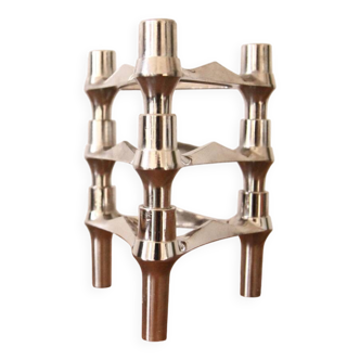 Set of three Nagel candlesticks from the 70s