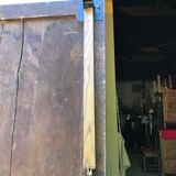 Collapsible solid oak farm table