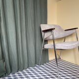 1970s Desk Chair with Teak Arms