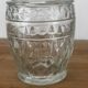 Vintage pretty candy box or cut glass sugar bowl