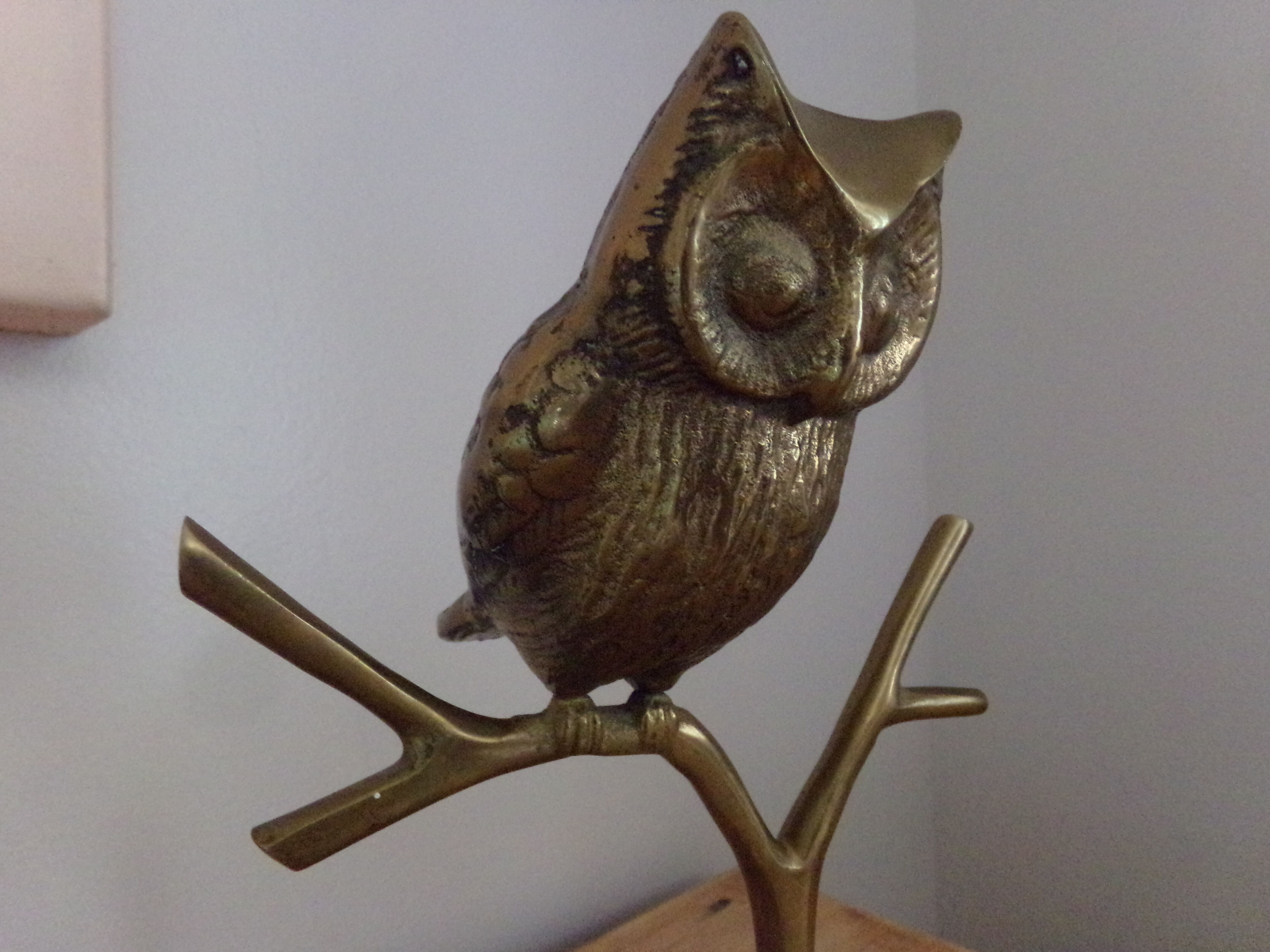 Brass owl