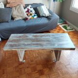Solid wood coffee table