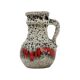 Fat Lava Design Vase West Germany Pottery Scheurich Lora 496-18