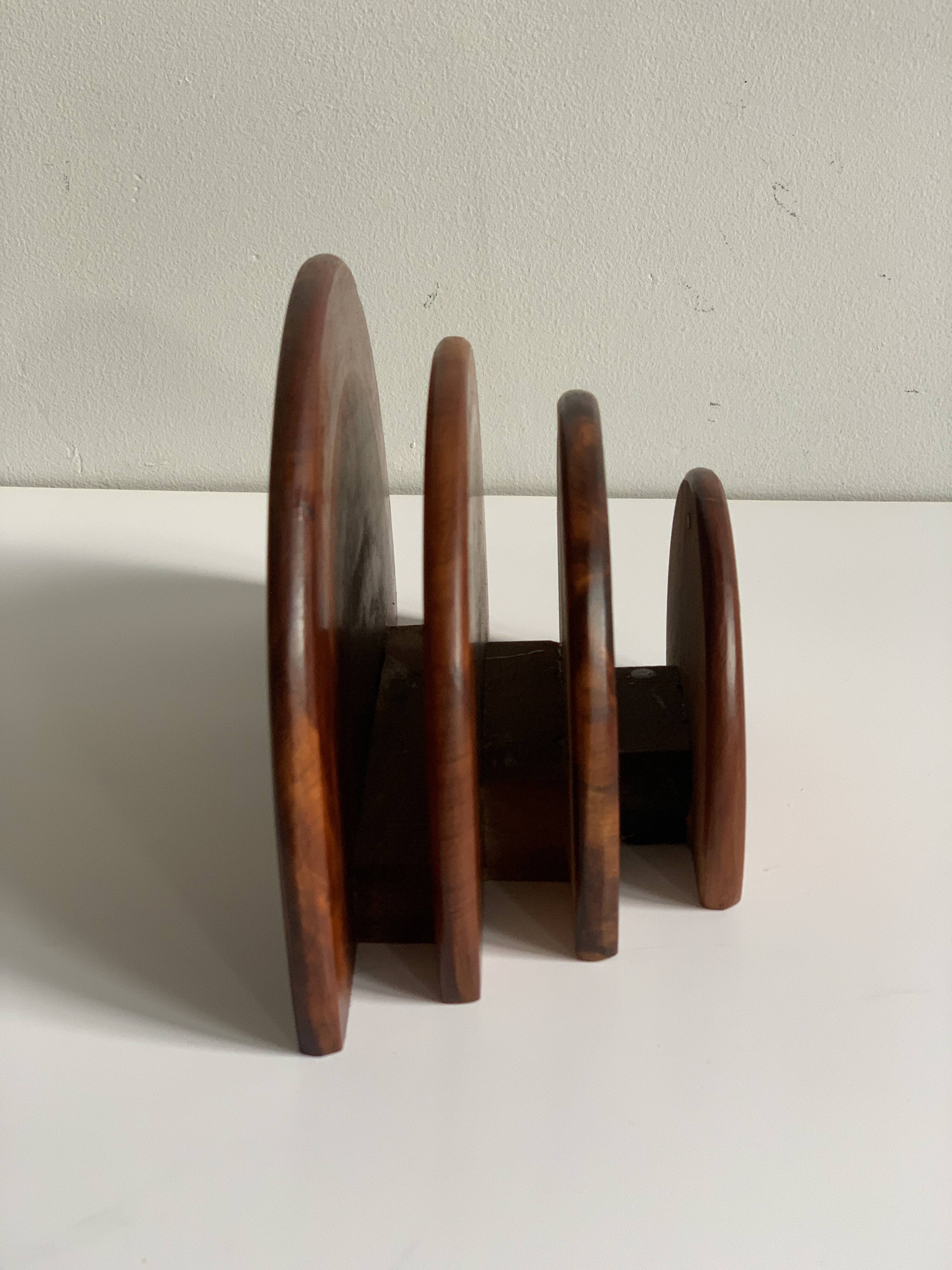 Art deco mail holder