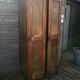 Coat rack cloakroom, Vintage wooden wardrobe