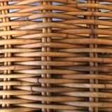 Old rattan basket