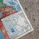 Vintage school map mdi: Africa-Europe physical.