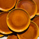 Set of 12 ancient stoneware plates Mourre-Milon, Dieulefit