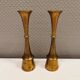A set of beautiful candlesticks in solid brass.