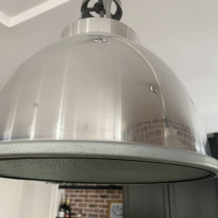 Pair of Original BTC England Titan Pendant Lights, Size 1