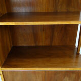 Vintage asymmetrical bookcase