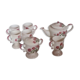 Artisanal ceramic coffee service