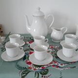Service à café porcelaine polonaise