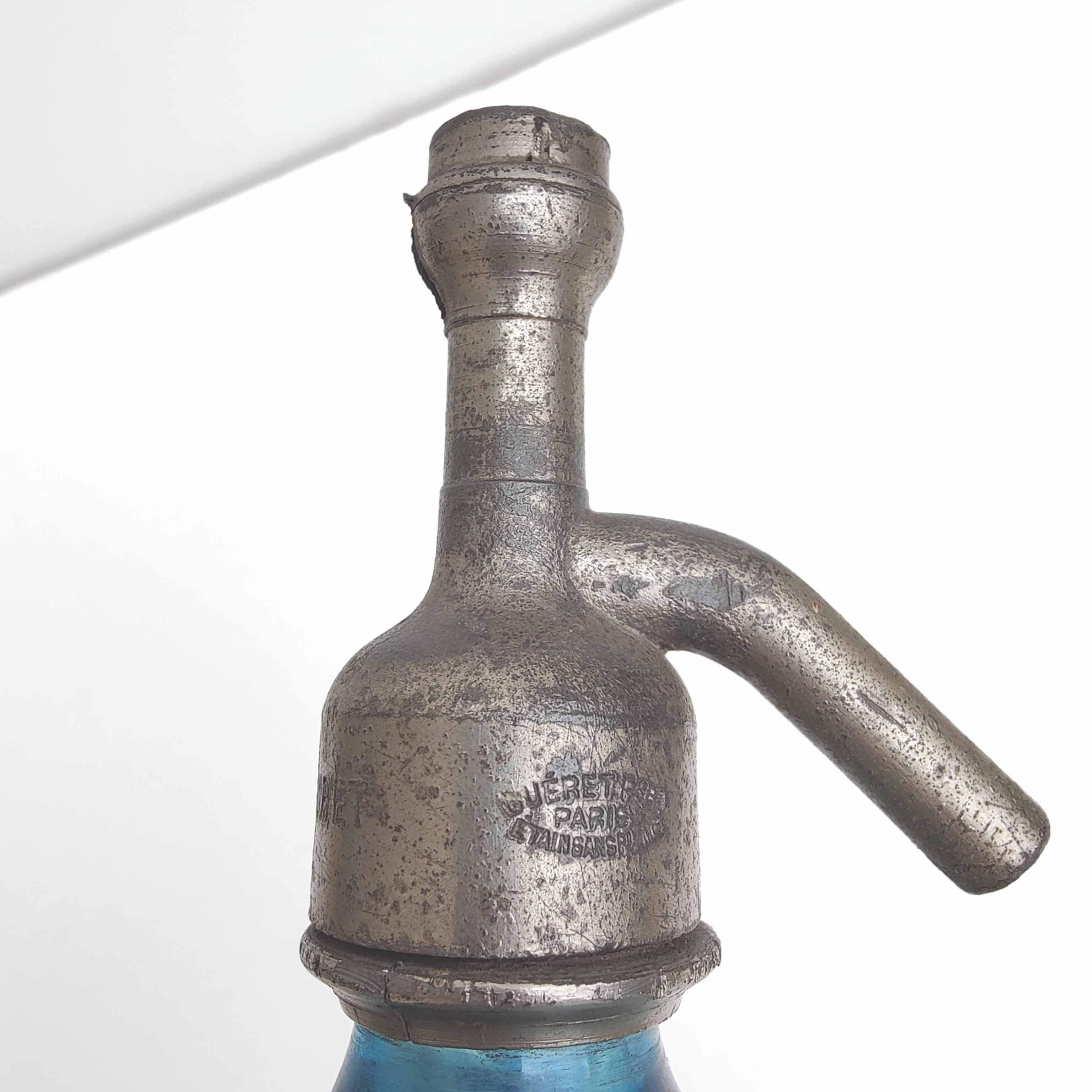 Siphon bistro vintage blue