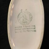 Moulin des Loups Vert fish-shaped plate and sauce boat service