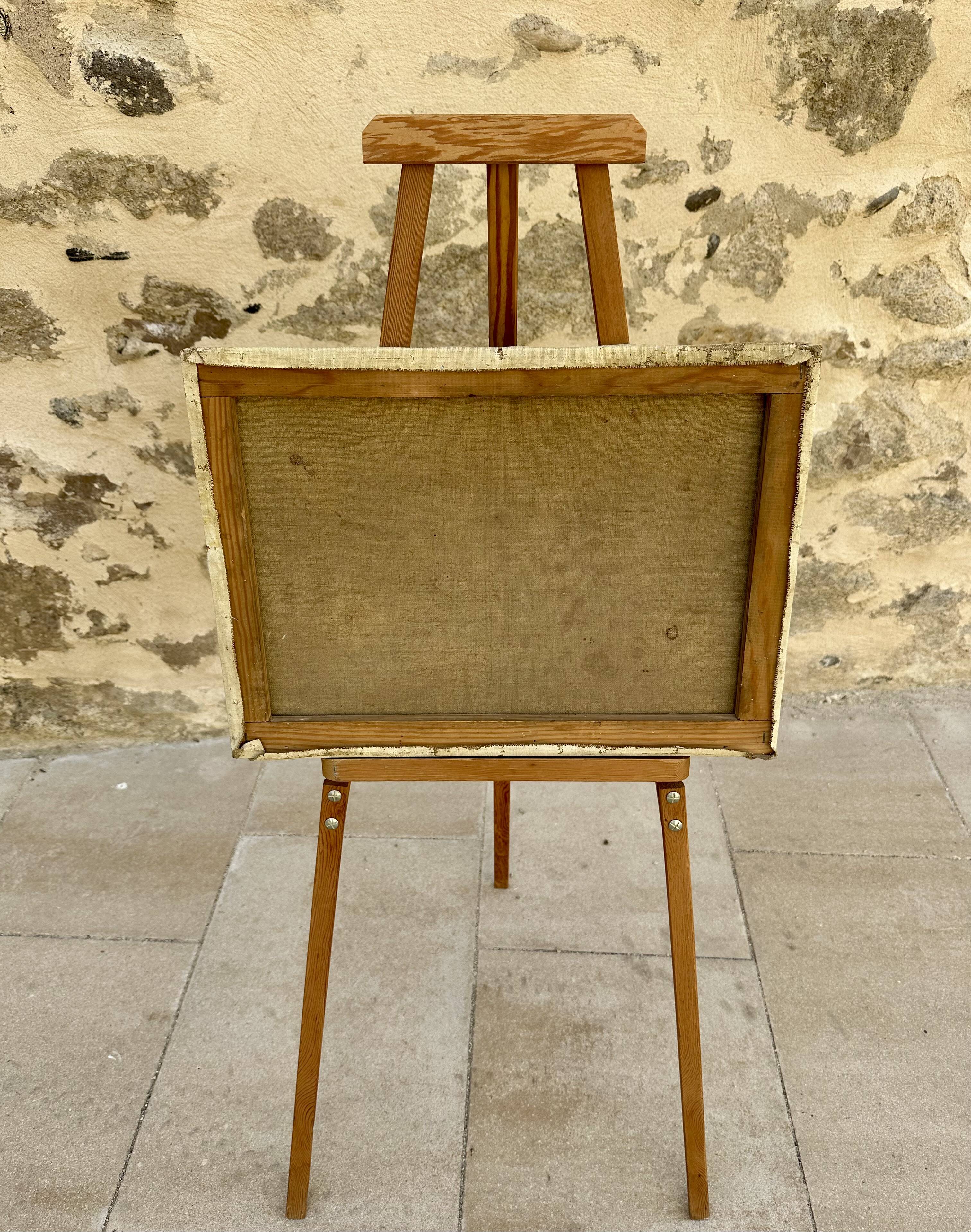 Original oil by Guy Pennamen – Concarneau, Brittany