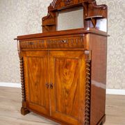 End of 19th Century Light Brown Eclectic Buffet in Walnut