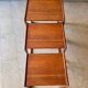 English trundle tables, Quadrille model by G-Plan