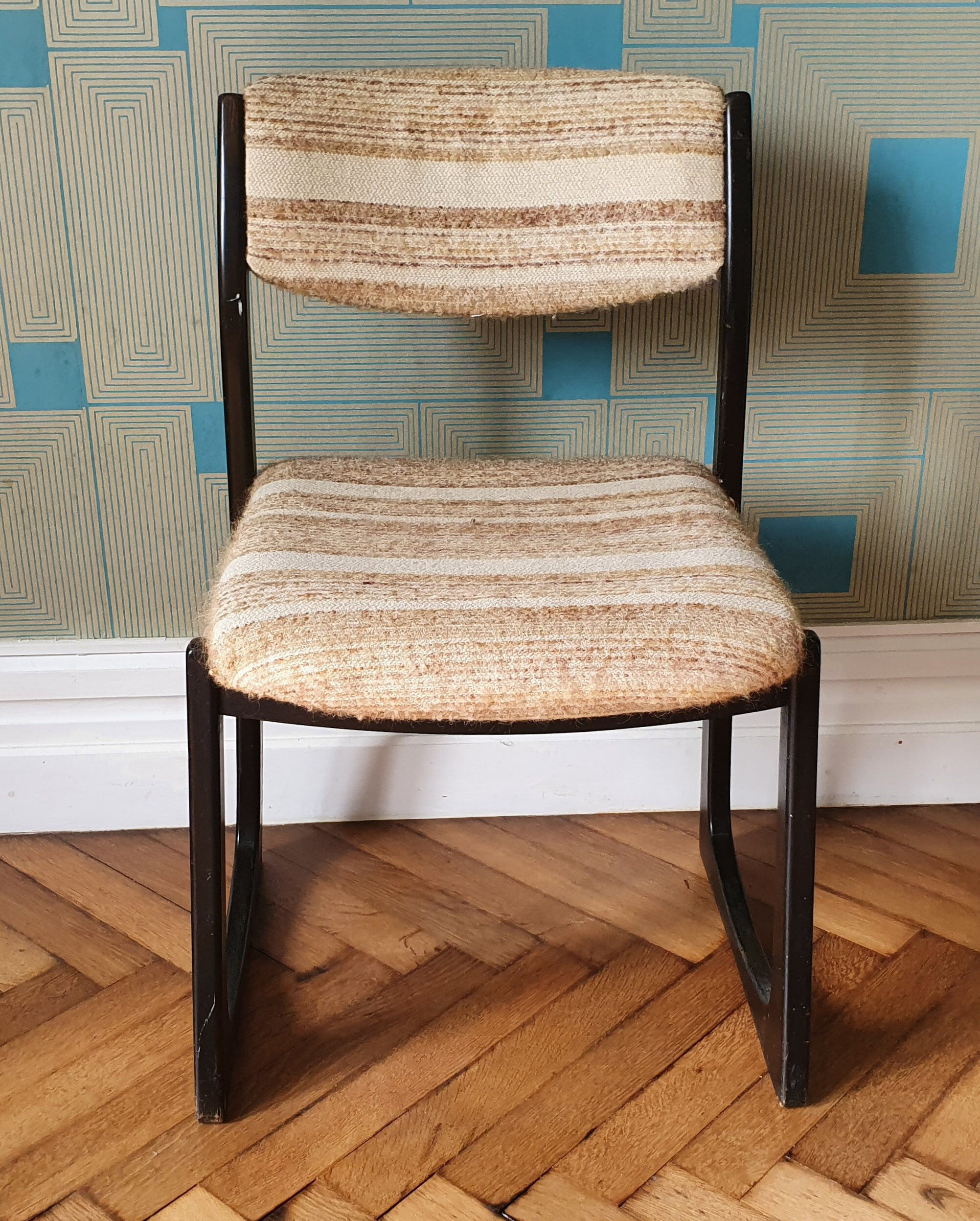 Seventies sled chairs