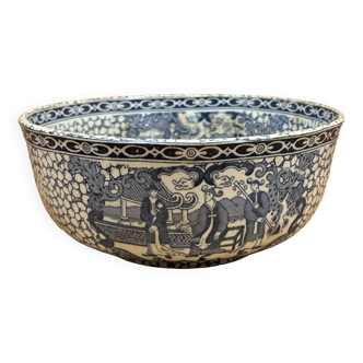 English pottery salad bowl