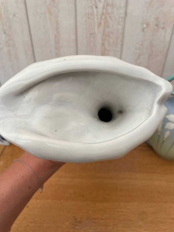 Paire de pichets en céramique Luneville