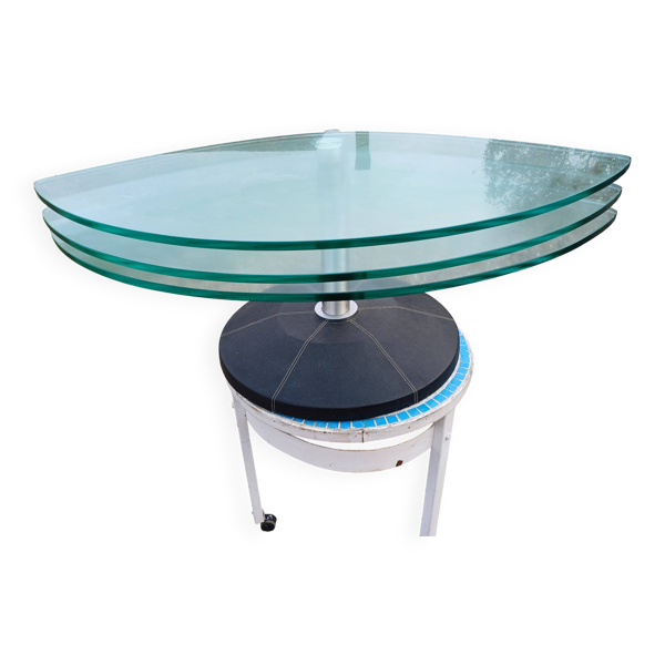 Table Basse Verre Trempè '' Ligne Roset