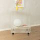 1960s acrylic side table