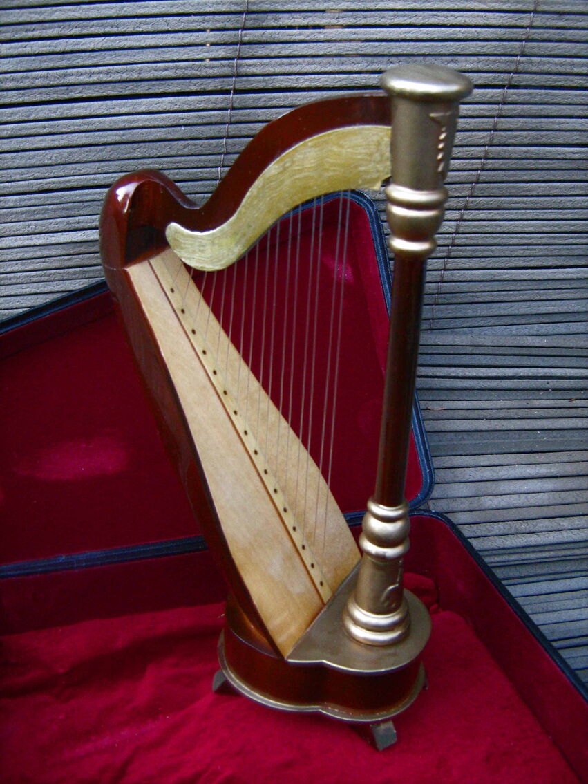 Harpe miniature | Selency