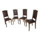 Italian art deco dining chairs 1920s