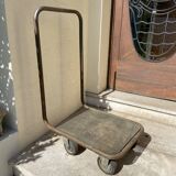 Vintage industrial trolley 1950