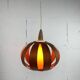 Pendentif champignon OVNI de l'ère spatiale du milieu du siècle, style Hans Agne Jakobsson